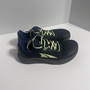 Altra Lone Peak Outroad 3 Trail Black/Volt Running Shoes Mens  Sz 9.5 No Insoles